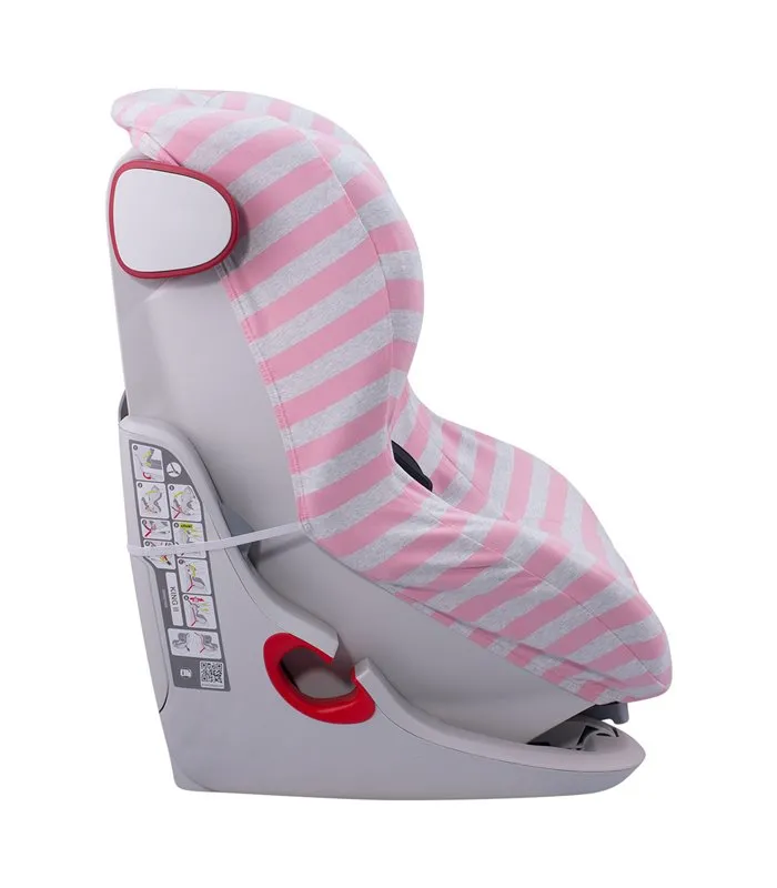Funda silla coche universal - Vista lateral Pink Island