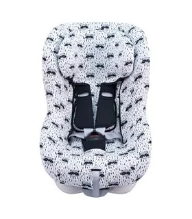 Funda silla coche universal - Vista frontal Racoon Town