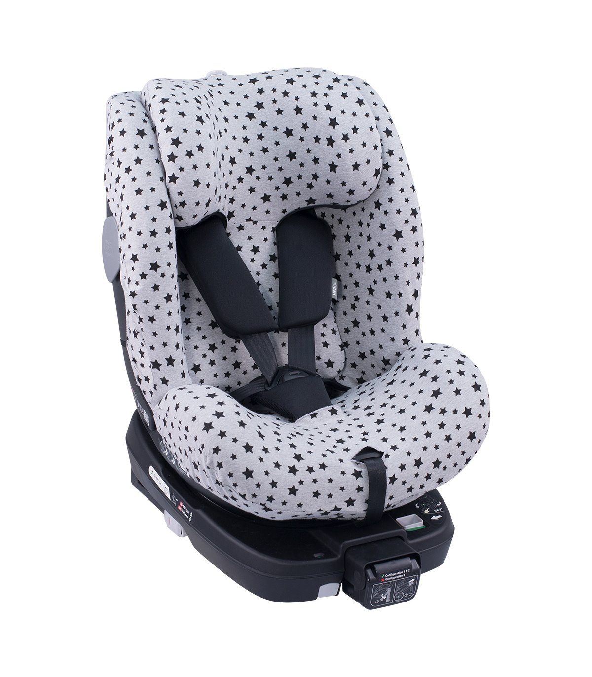 Recaro Salia 125 - Vista 3/4 Estrela Negra