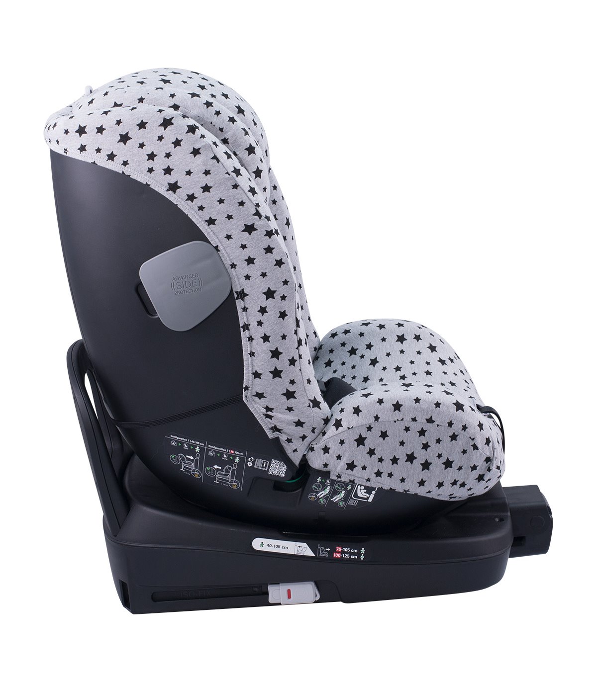 Recaro Salia 125 - Vista lateral Black Star