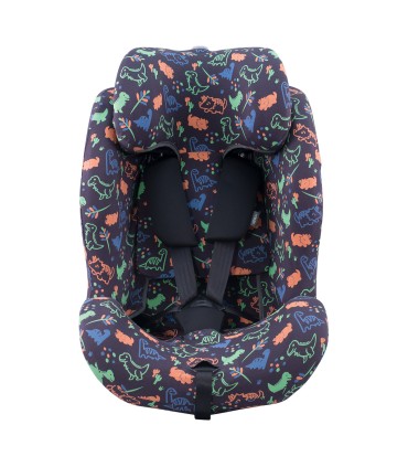 Recaro Salia 125 - Frontal desplegada Happy Dino