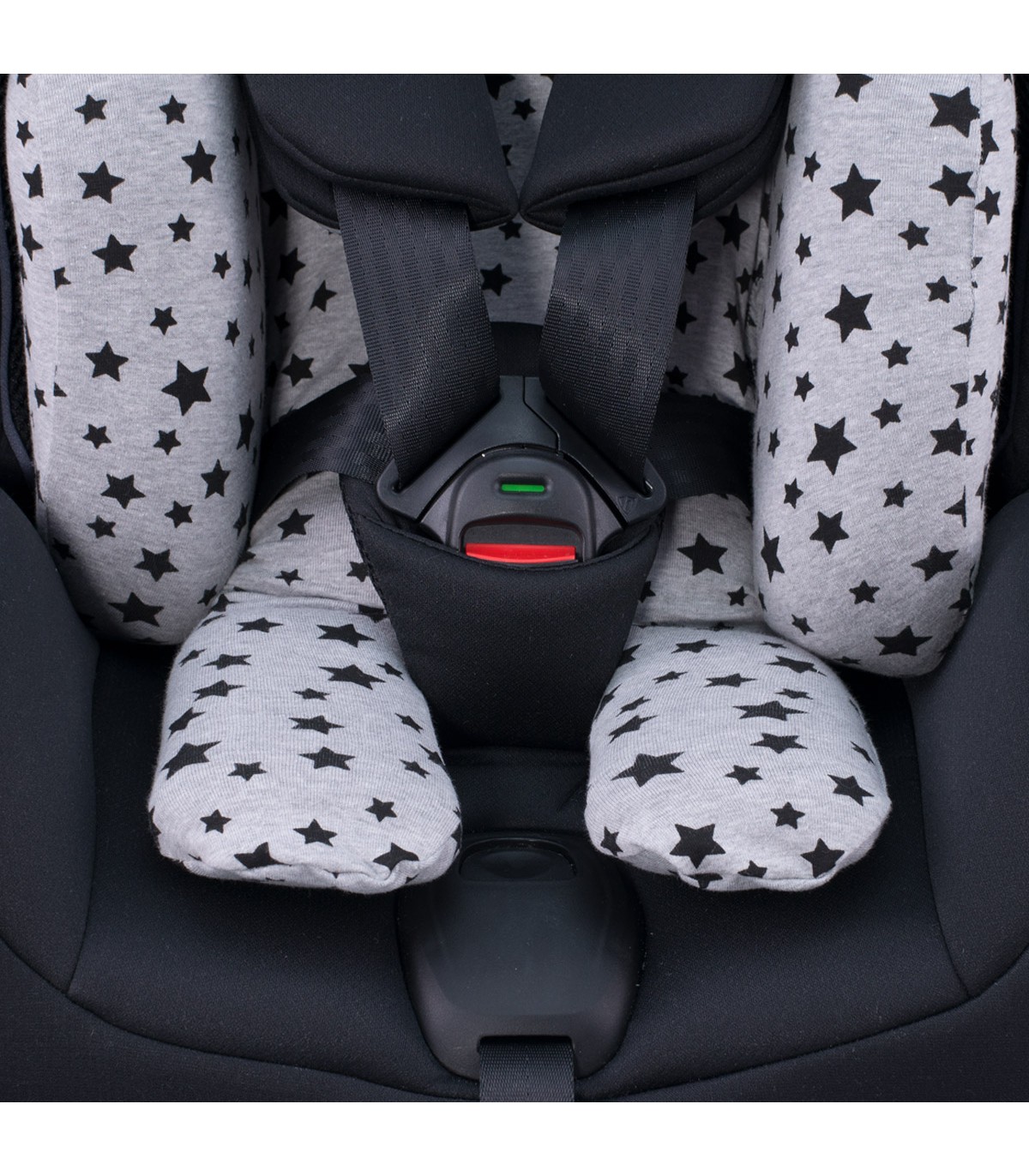 Recaro Salia 125 - Detalhe do arnês Black Star