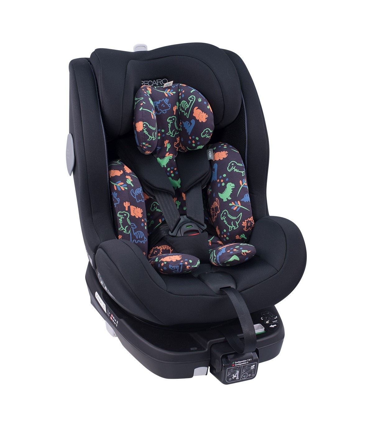 Recaro Salia 125 - 3/4 Vista Feliz Dino