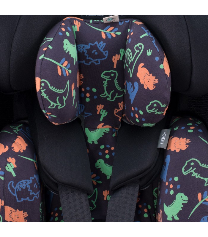 Recaro Salia 125 - Detalhe da cabeça Happy Dino