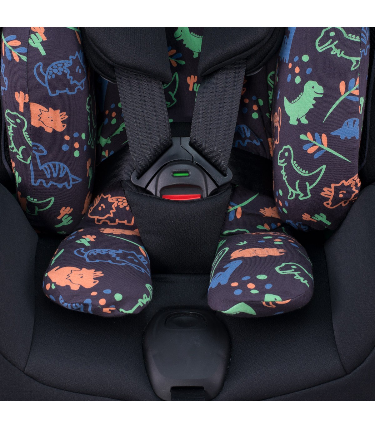 Recaro Salia 125 - detalhe do arnês Happy Dino