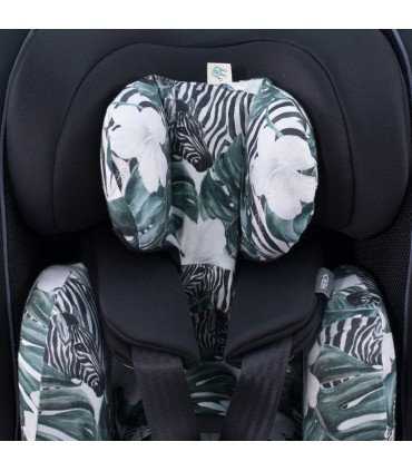 Recaro Salia 125 - Detalhe da cabeça de zebra
