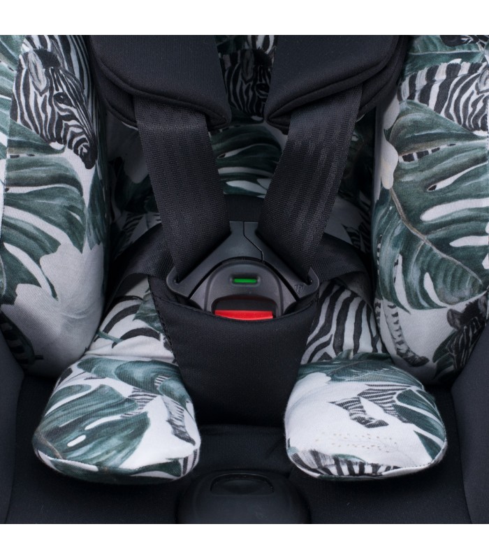 Recaro Salia 125 - Detalhe do arnês Zebra