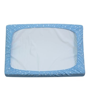 sábana impermeable - Vista trasera Blue sparkles