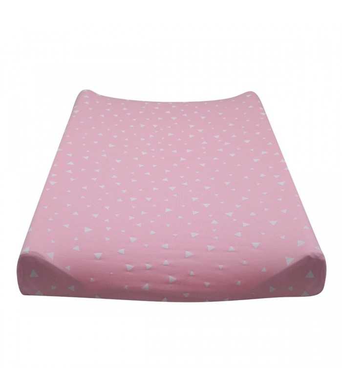 lençol impermeável - vista frontal aberta brilhos rosa