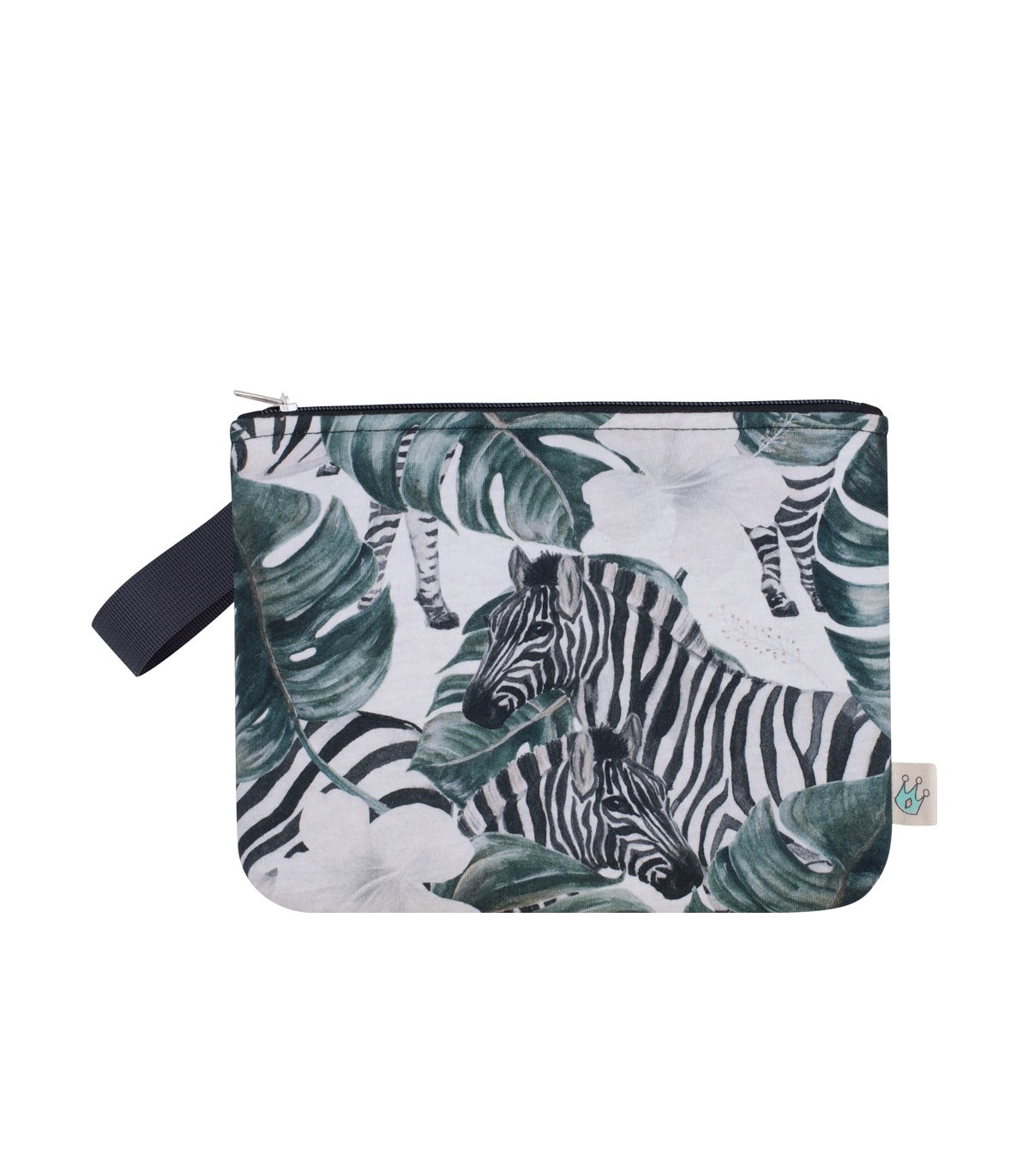 neceser - Vista frontal zebra