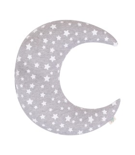 Almofada lua - Vista frontal Estrela branca