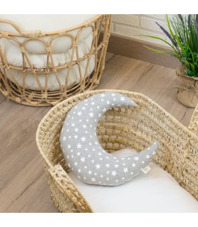 Almofada lua - Vista frontal Estrela branca 2