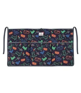 organizador cuna - Vista frontal Happy dino