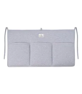 organizador cuna - Vista frontal Stone grey