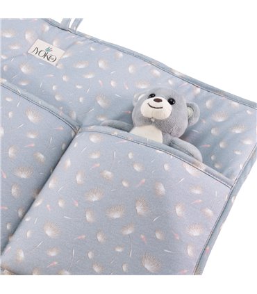 organizador de berço - detalhe estampado Romarey