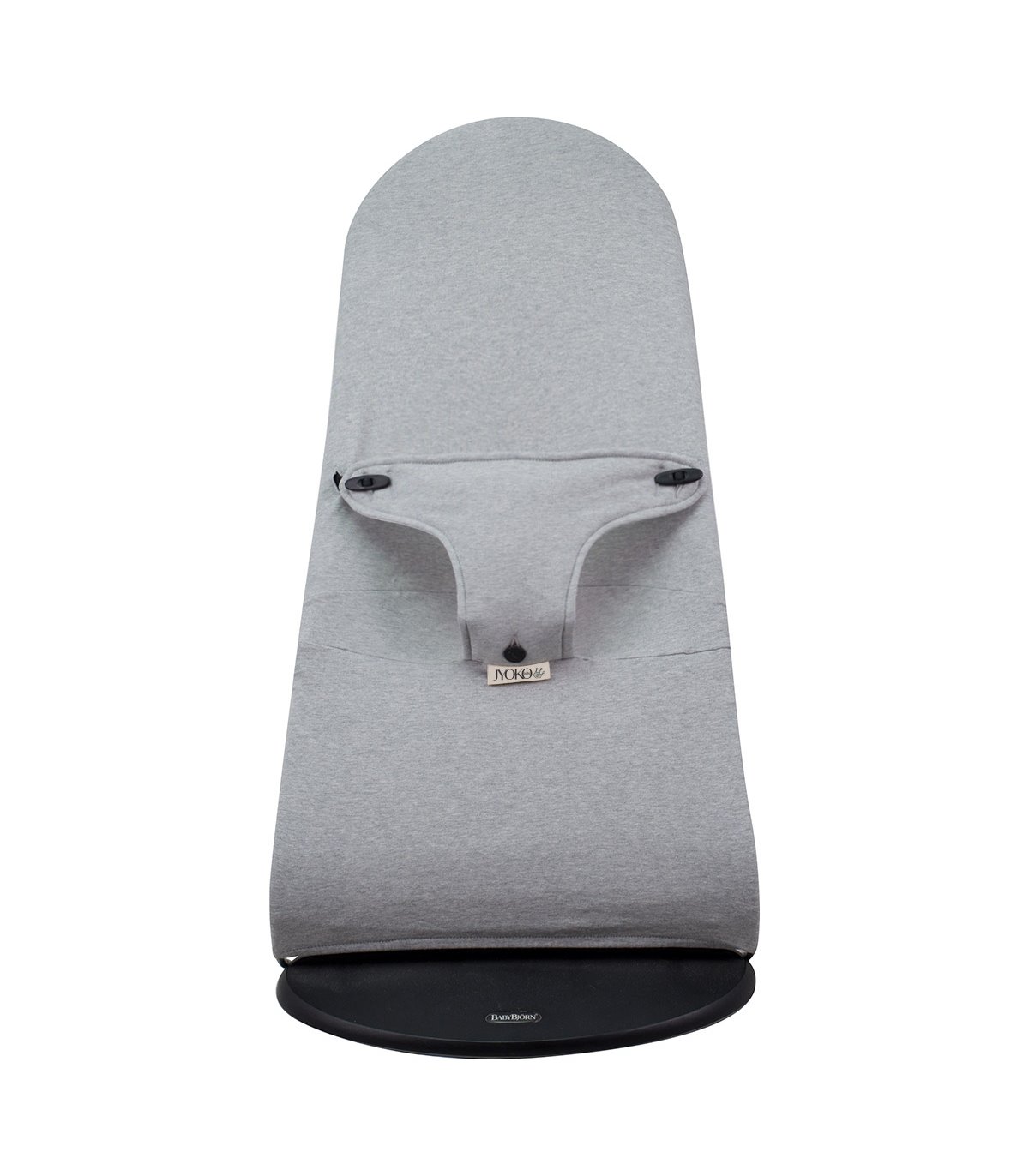 Funda hamaca babybjorn - Vista frontal Stone Grey