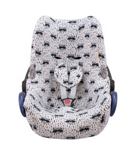 Maxi cosi Cabriofix, City mini e Inglesina - Vista frontal Racoon Town