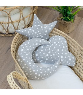 cojines decorativos - Vista frontal abierto White star 2