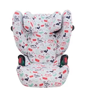 cybex solution g - Detalle frontal Racoon Town 2