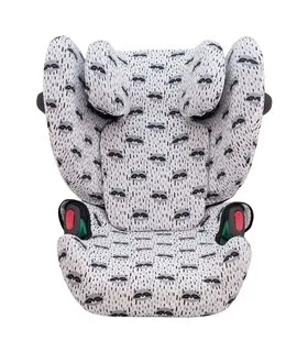 cybex solution g - Detalle frontal Racoon Town