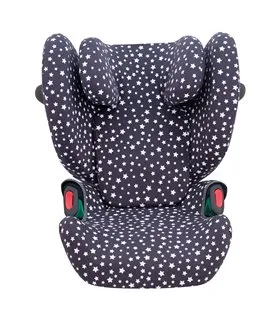 cybex solution g - Detalle frontal Winter Sky