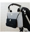 Baby changing table - View in Black Series stroller