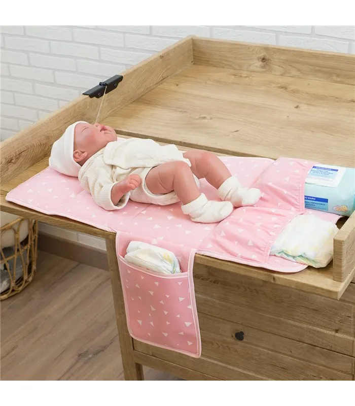 Trocador de bebê - Veja a demonstração infantil Pink Sparkles