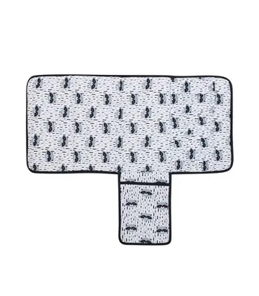 Baby changing table - Front unfolded Racoon Town