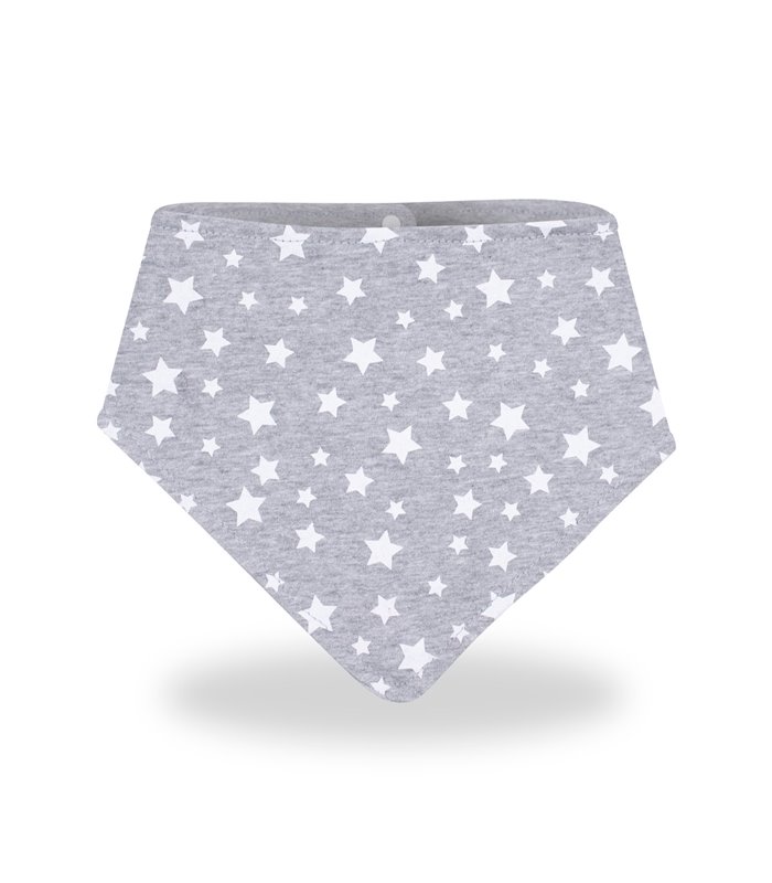 Babador Bandana - Estrela Branca Vista Frontal