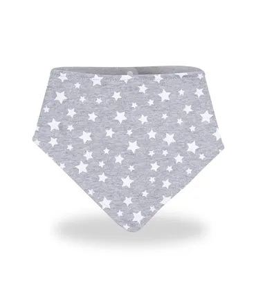 Babador Bandana - Estrela Branca Vista Frontal