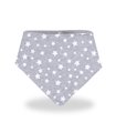 Babero bandana - Vista frontal White Star