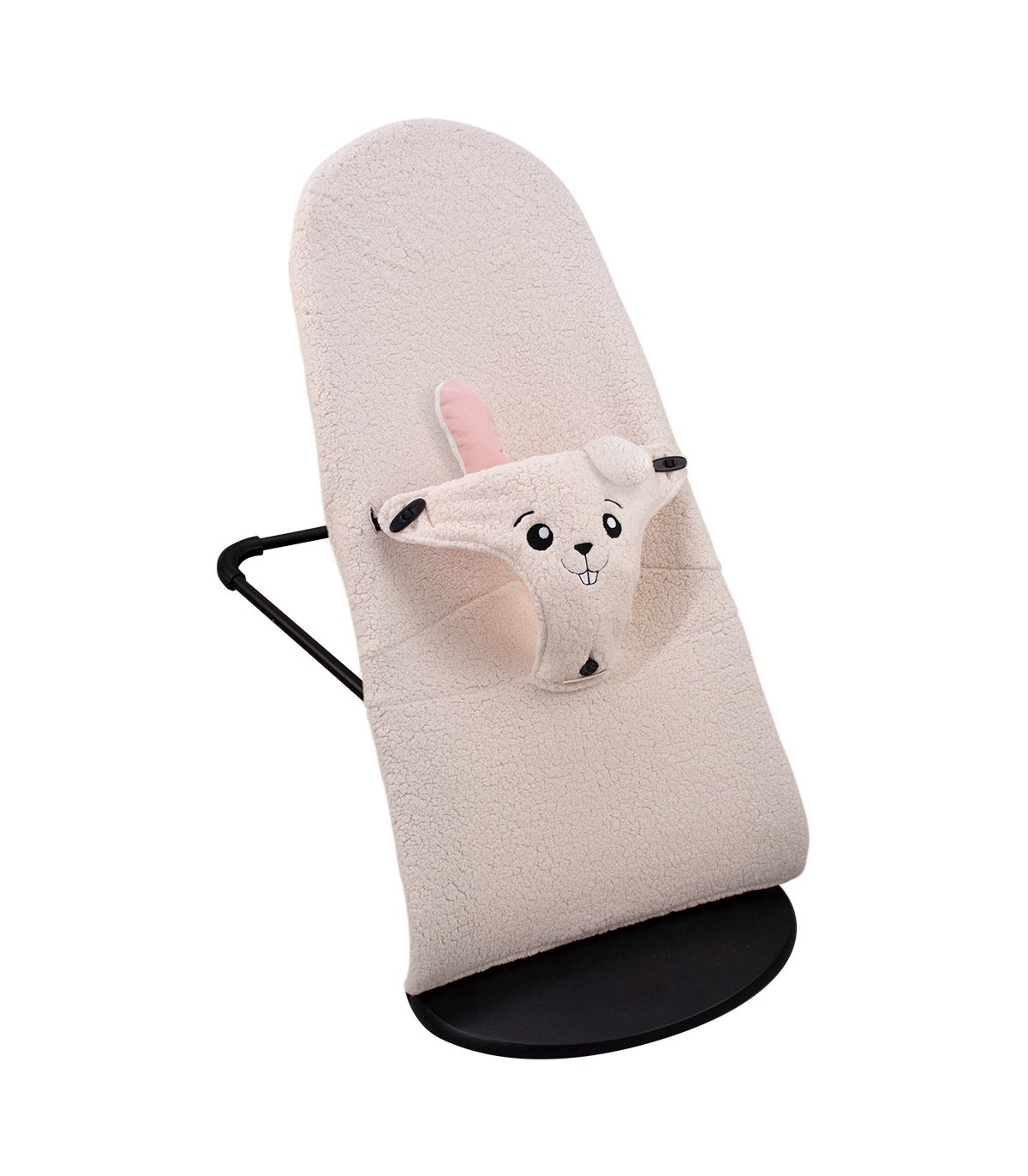 Housse en forme de lapin pour transat Babybjörn Balance, Soft, Bliss - 4