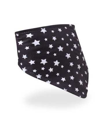 Babador bandana - Vista 3/4 Céu de Inverno