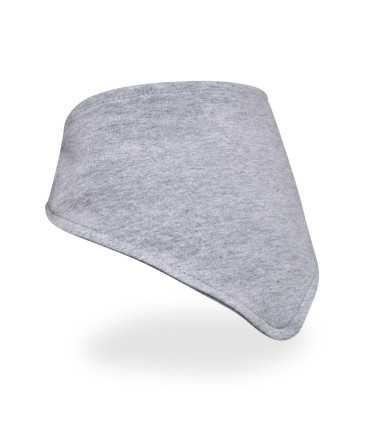 Babador Bandana - Vista 3/4 Cinza Pedra