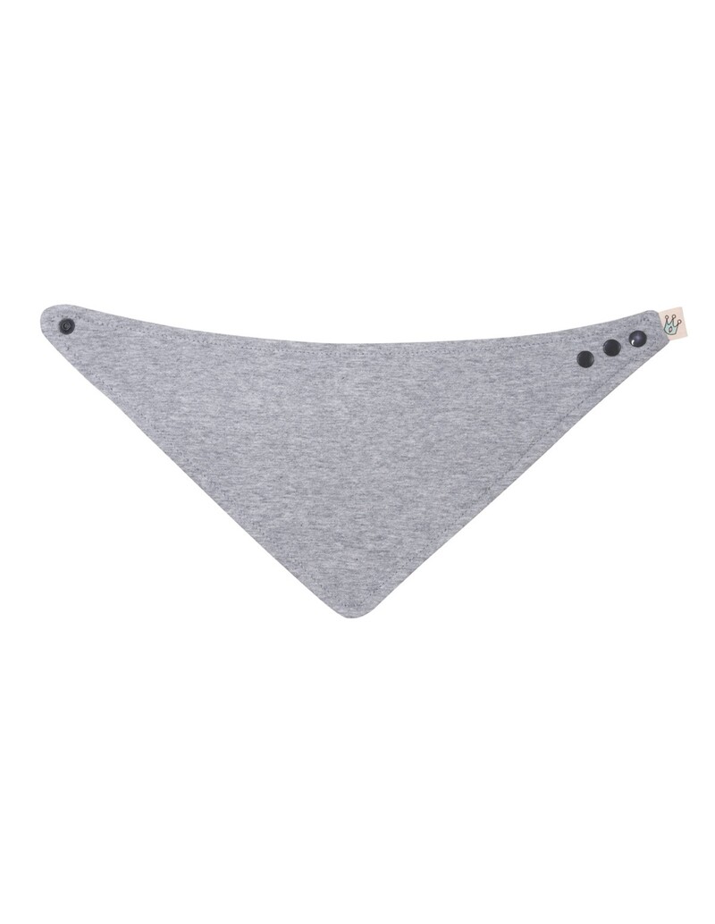 Babador Bandana - Frente Desfraldada Cinza Pedra