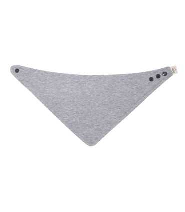 Babador Bandana - Frente Desfraldada Cinza Pedra