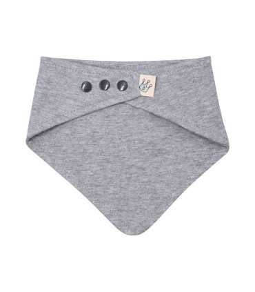 Babete Bandana - Vista externa Cinza Pedra