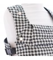 Baby carrier - Eyelet detail Vichy