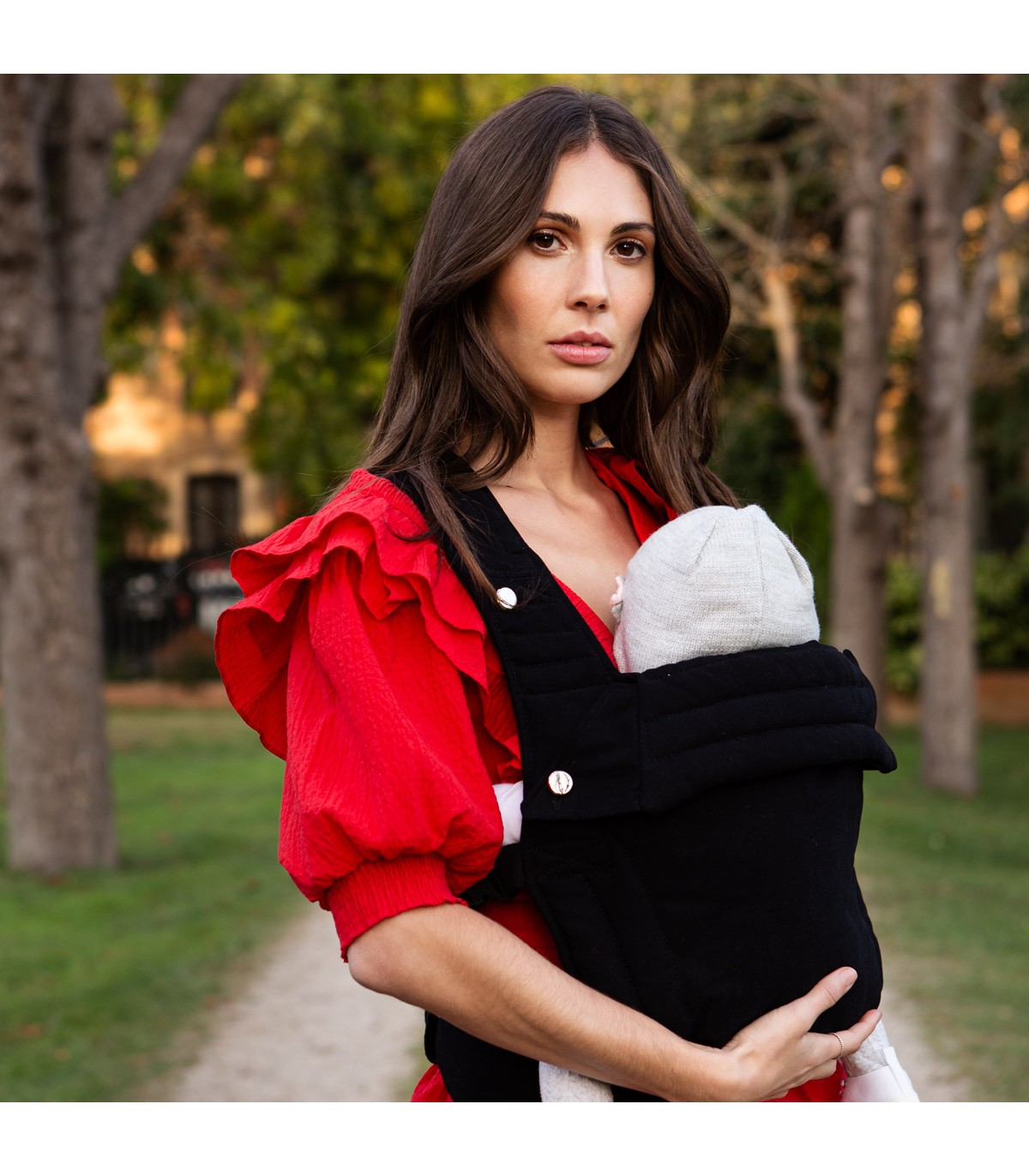 Porte-bébé - Utiliser la vue avec le modèle Basic Night