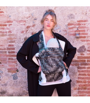 Marsupio neonato - Usa la vista con il modello Brooklyn