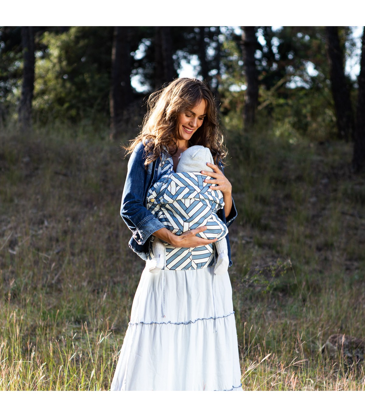 Porte-bébé - Utiliser la vue avec le modèle Diamond Blue