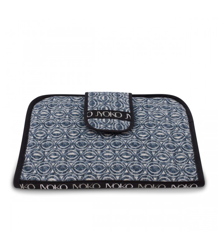 Document holder - Front view Ethnic Blue