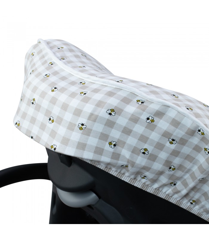 Padded universal cover for baby car seat group 0 and 1 - 138