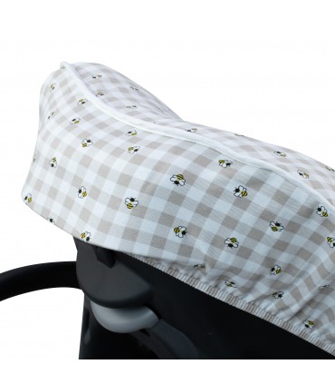 Funda acolchada universal grupo 0 y 1 para silla de coche - 138