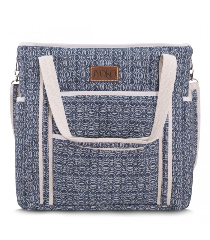 Sac voyage - Vue de face Ethnic Blue