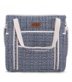 Travel bag - Front view Ethnic Blue