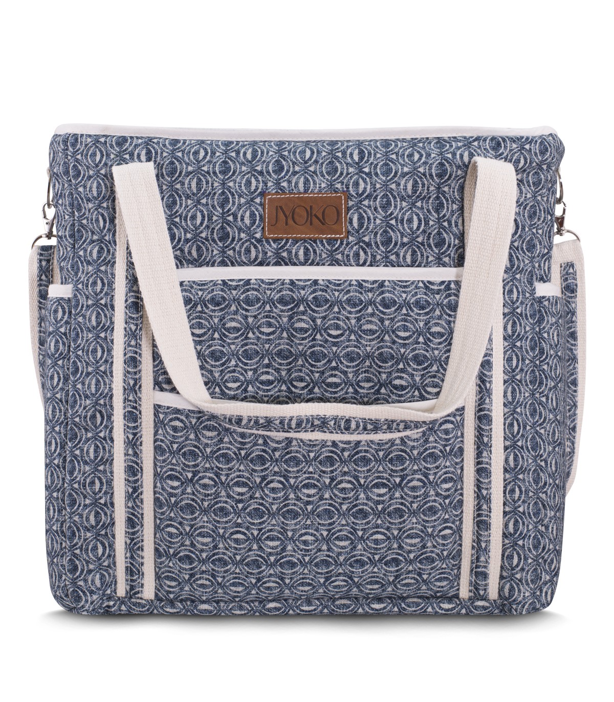 Travel bag - Front view Ethnic Blue