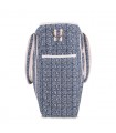 Travel bag - Side view Ethnic Blue