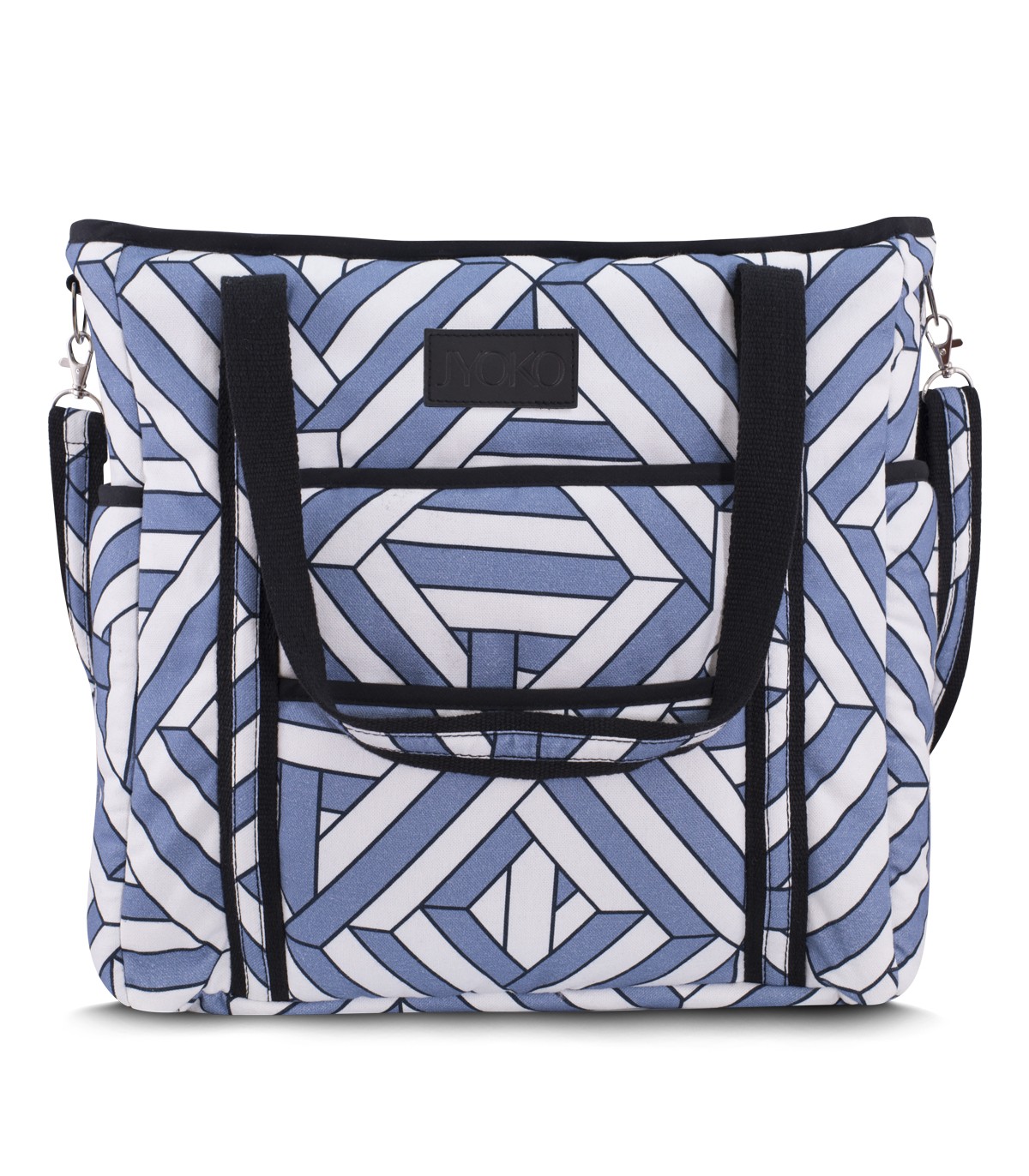 Sac pour poussette bébé - Diamond Blue vue de face