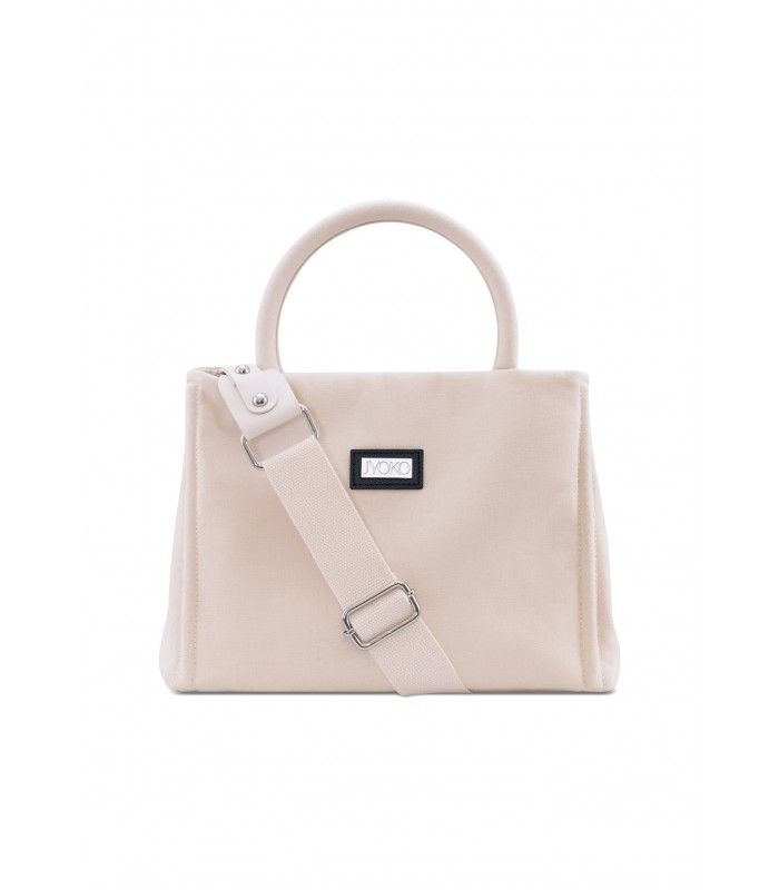 Bolso de mano - Vista frontal Basic Sand